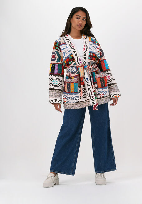 Multi SISSEL EDELBO Kimono MARRAKESH MULTI PATCH WORK JAC - large