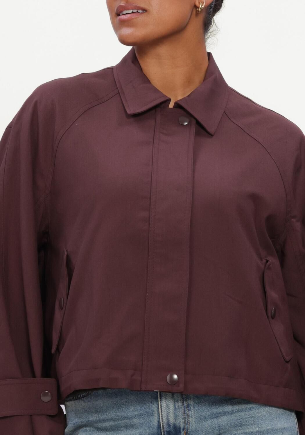 CIRCLE OF TRUST Jack DEAN JACKET Bordeaux - large