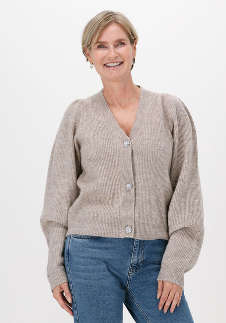 ENVII Gilet ENBUBU LS CARDIGAN 5236 en beige - large