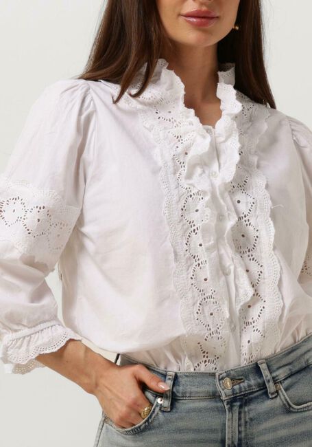 LOLLYS LAUNDRY PAVIALL SHIRT LS Blouses en blanc - large