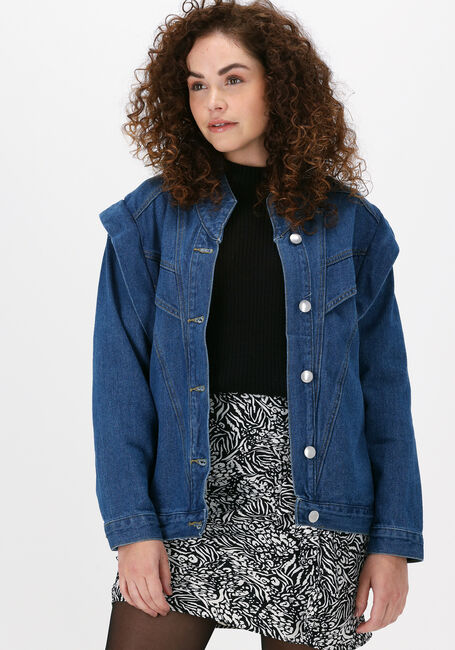 SUNCOO Veste en jean VESTE DUNA en bleu - large