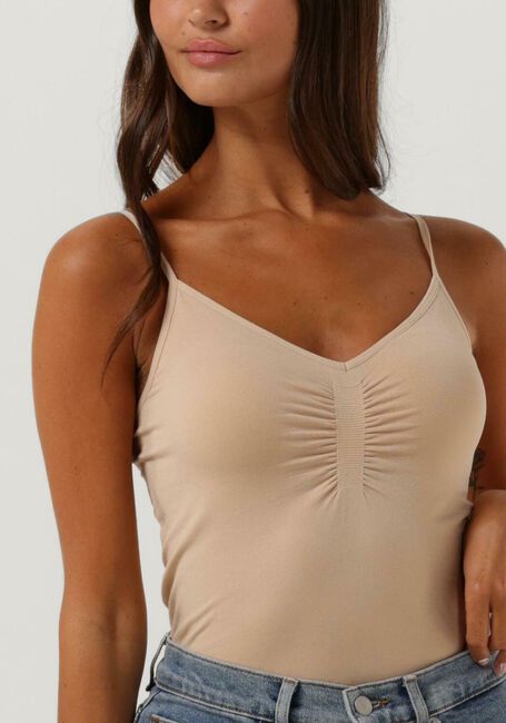 CC HEART Haut SEAMLESS TOP en beige - large