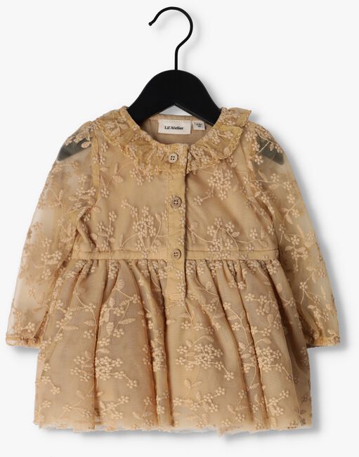 LIL' ATELIER  NBFROA LS TULLE DRESS Sable - large