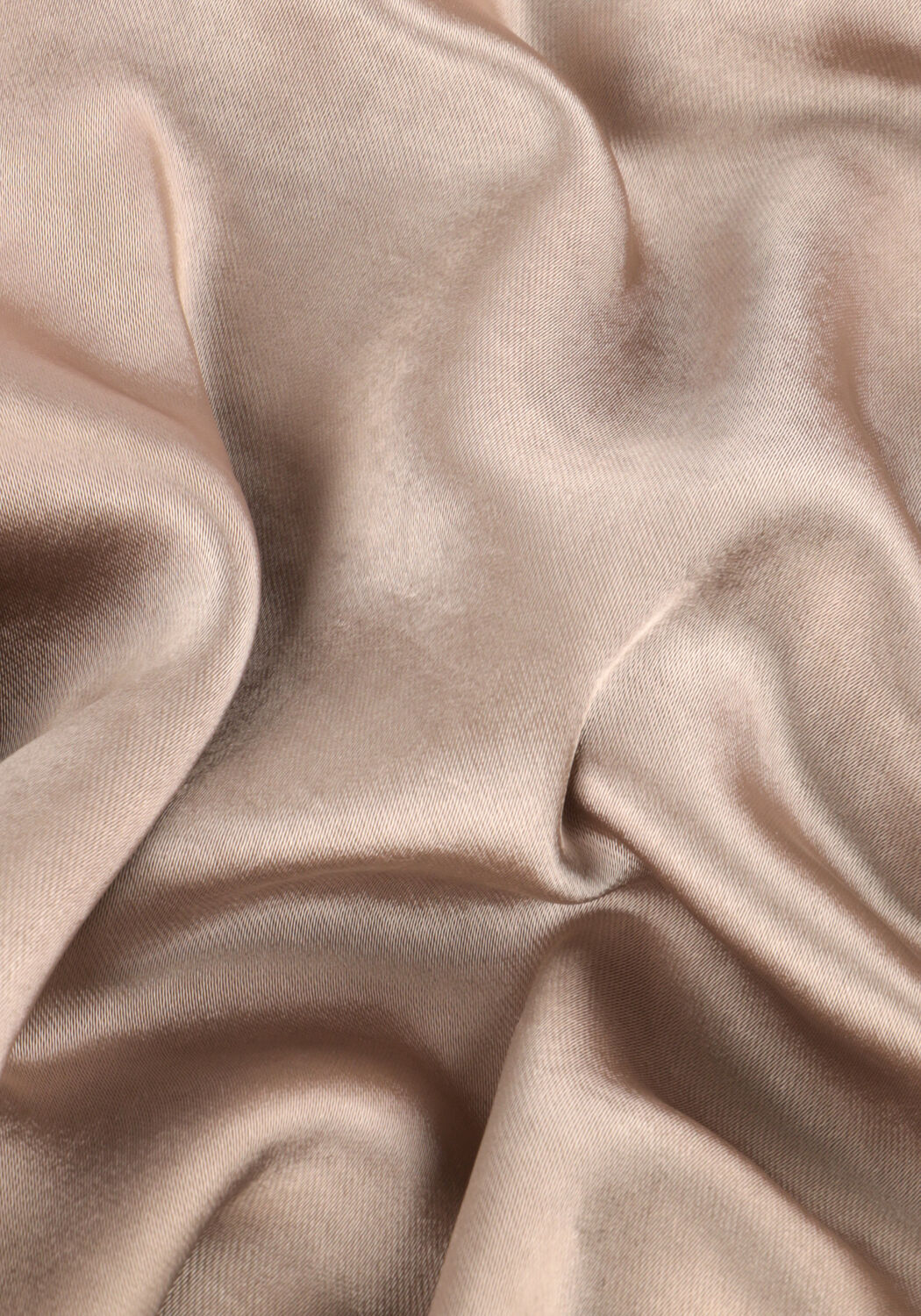 NOTRE-V Robe midi NV-DORISSA SATIN DRESS en taupe - large