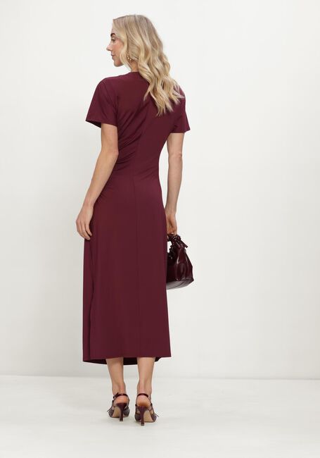 Bordeaux ROSEMUNDE Mini jurk RWBRIDGET O-NECK LONG DRESS - large