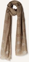 Camel LIU JO Sjaal ECS STOLA DEGRADE LOGO - medium
