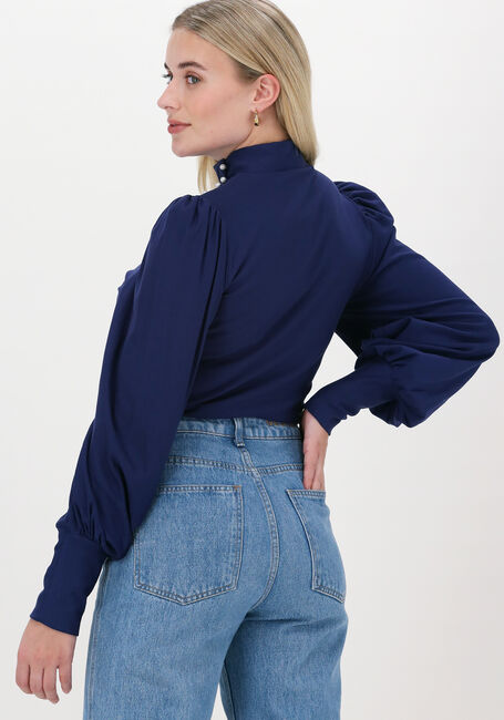 GESTUZ Haut RIFA GZ BUTTON BLOUSE en bleu - large