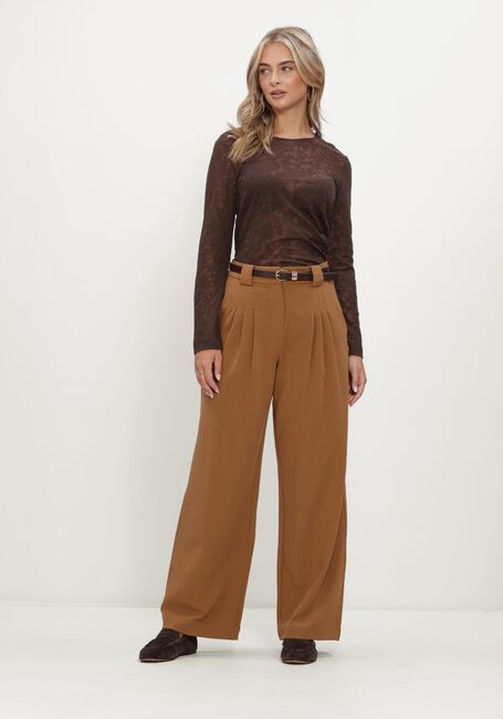 MSCH COPENHAGEN Haut MSCHBRIGETTA TOP en marron - large