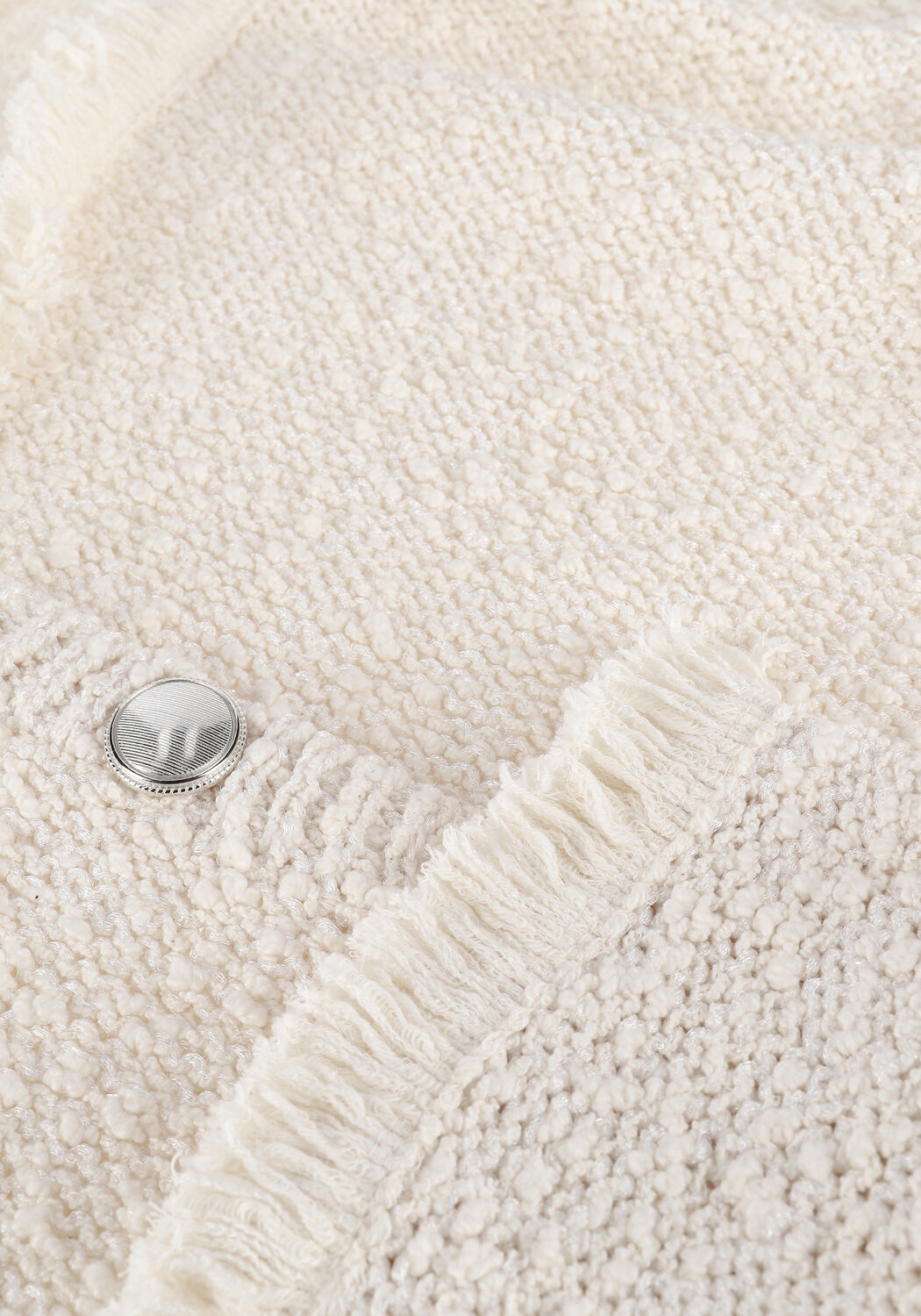 LIU JO Gilet GIACCA MAGLIA Cr&egrave;me - large