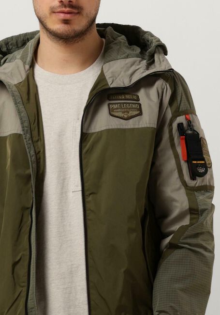 PME LEGEND Jack BOMBER JACKET SKYLOWE MIX FABRIC en gris - large