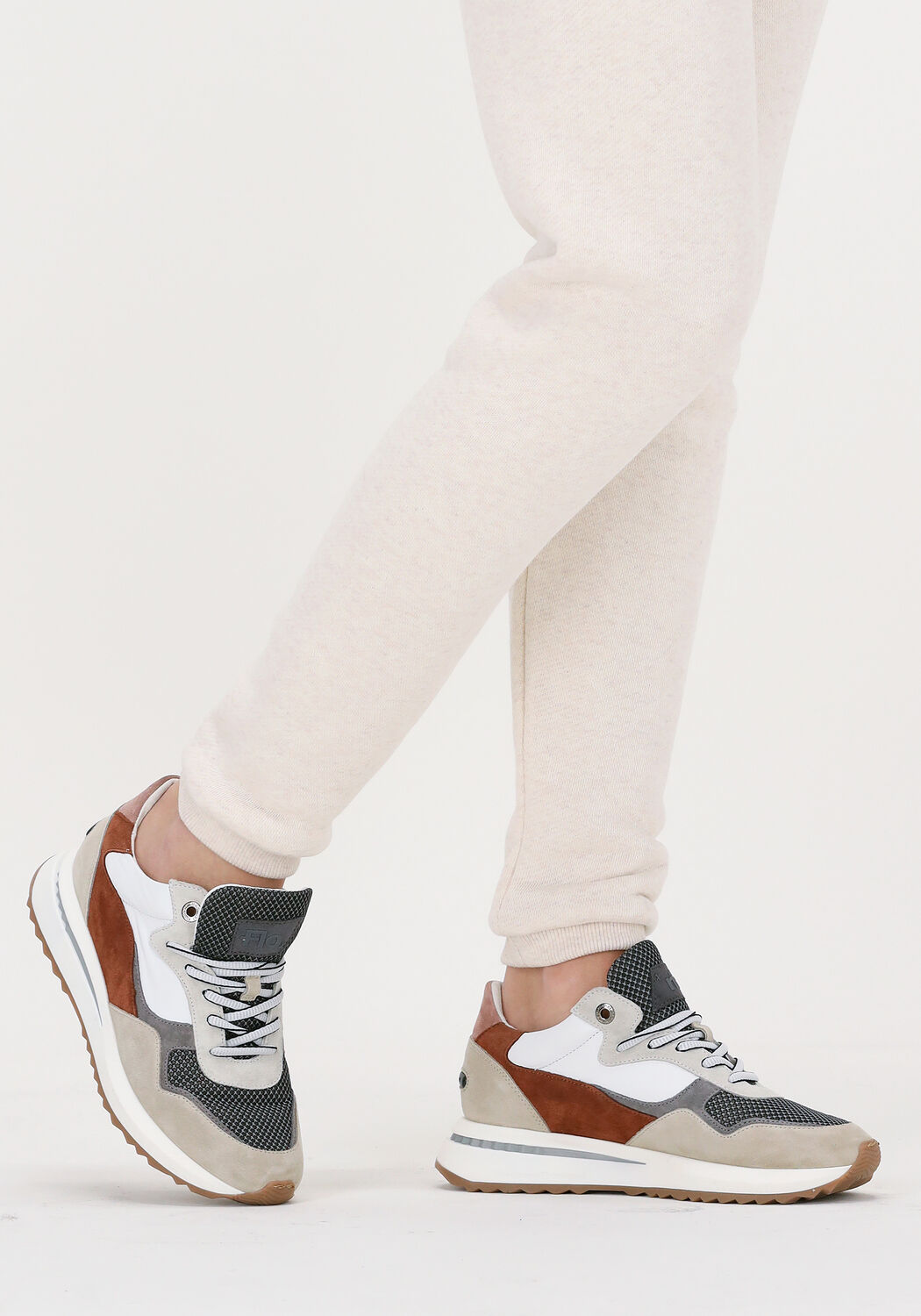 FLORIS VAN BOMMEL Baskets basses 85351 en multicolore - large