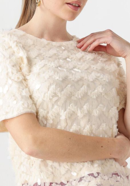 NUKUS Haut ARIA TOP LACE Écru - large