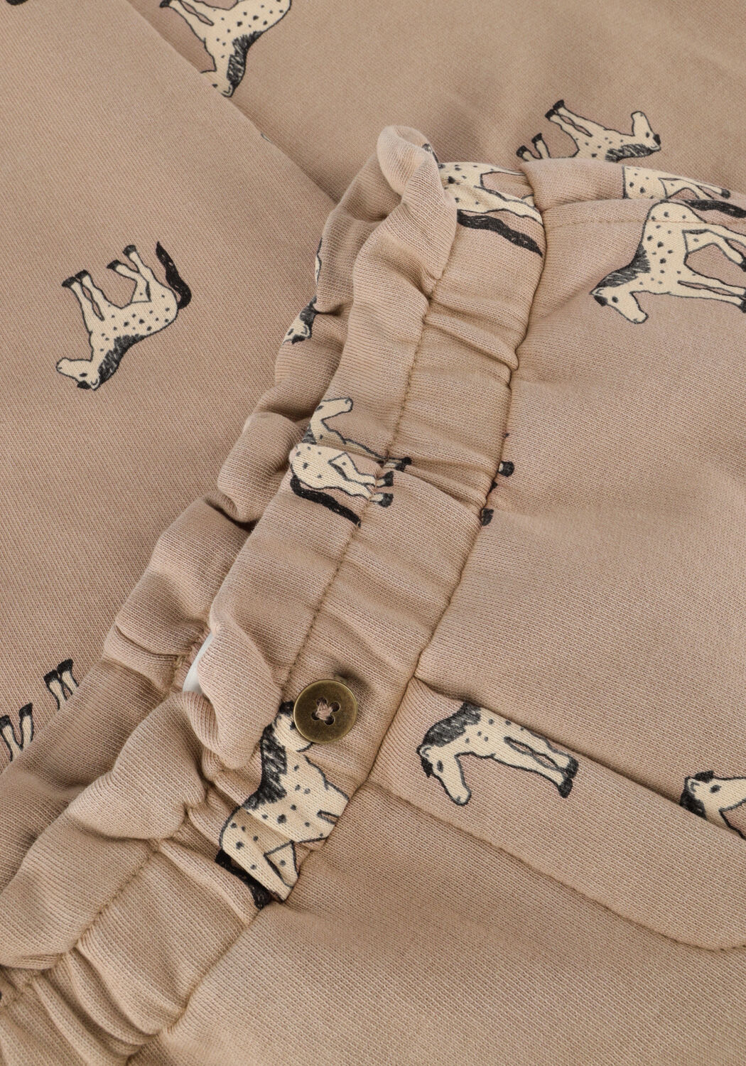 SPROET & SPROUT Chino CHINO PAPERBAG HORSES PRINT en beige - large