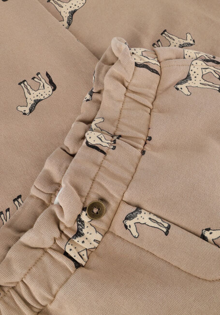 SPROET & SPROUT Chino CHINO PAPERBAG HORSES PRINT en beige - large