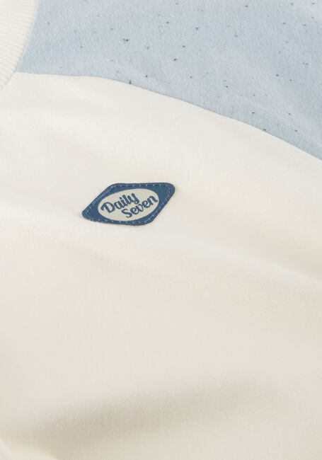 DAILY7 T-shirt T-SHIRT CONTRAST Blanc - large