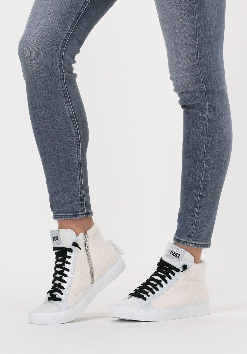 p448 star baskets montantes en blanc