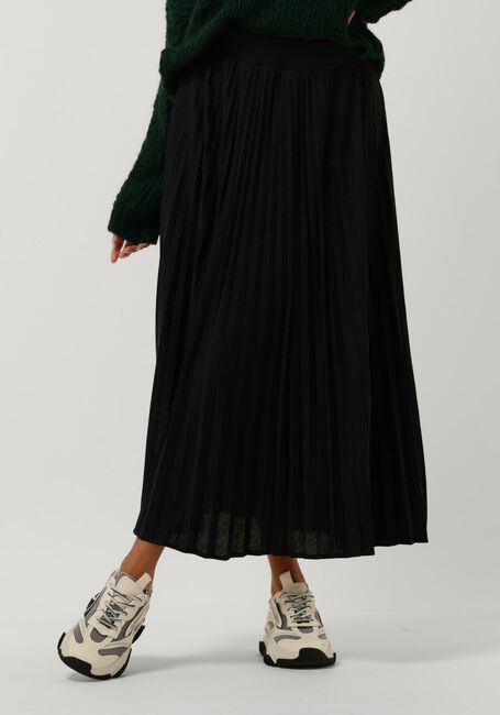 SIMPLE Jupe maxi SOFIE JER-PES-22-3 en noir - large