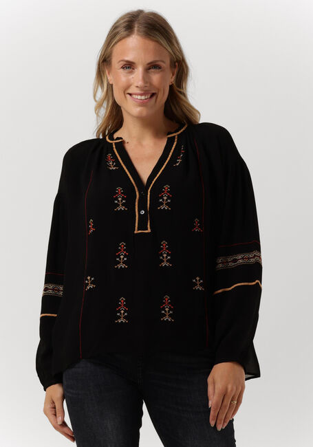 Zwarte VANESSA BRUNO  NIPOA BLOUSE - large