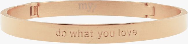 Gouden MY JEWELLERY Armband DO WHAT YOU LOVE - large