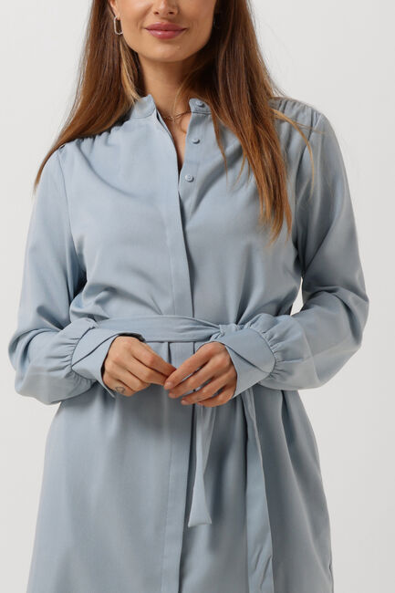 Lichtblauwe ANOTHER LABEL Mini jurk DALYCE DRESS - large