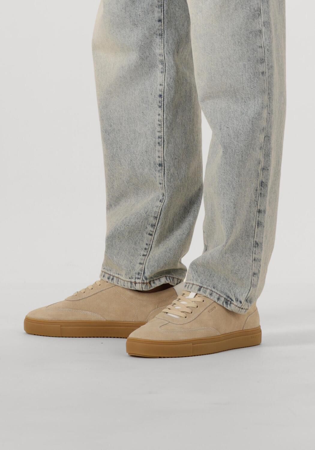 BLACKSTONE Baskets basses SLATE HARPER en beige - large