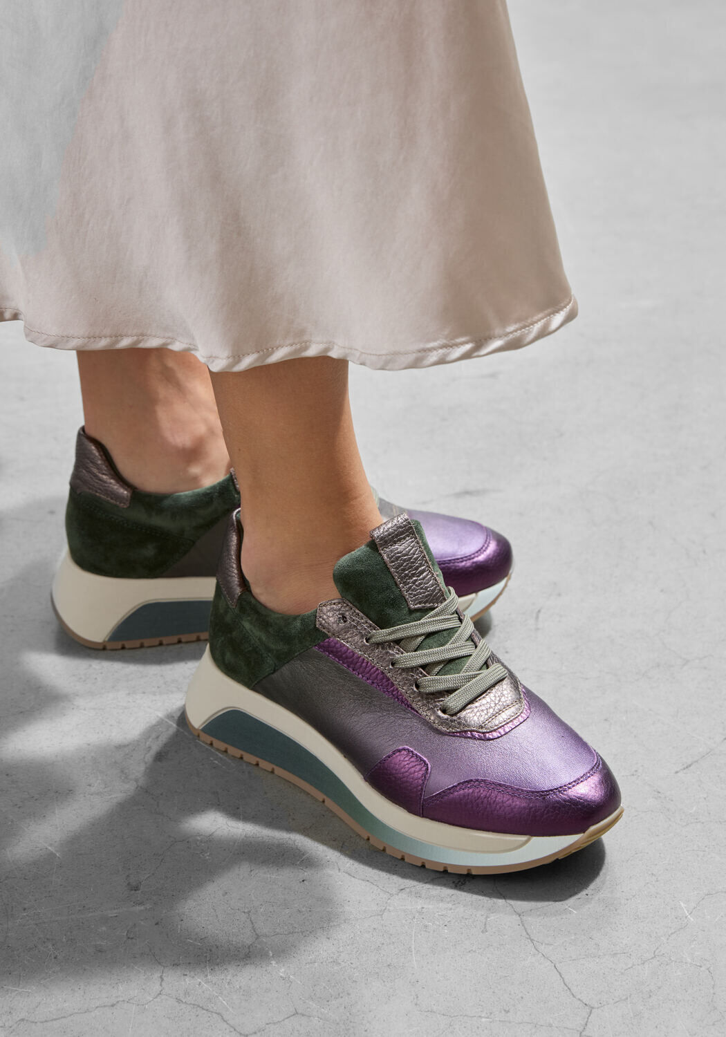 Groene SOFTWAVES Sneakers 8.94.01 - large