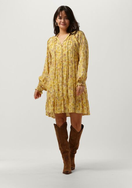 SUNCOO Mini robe CAROLE en jaune - large