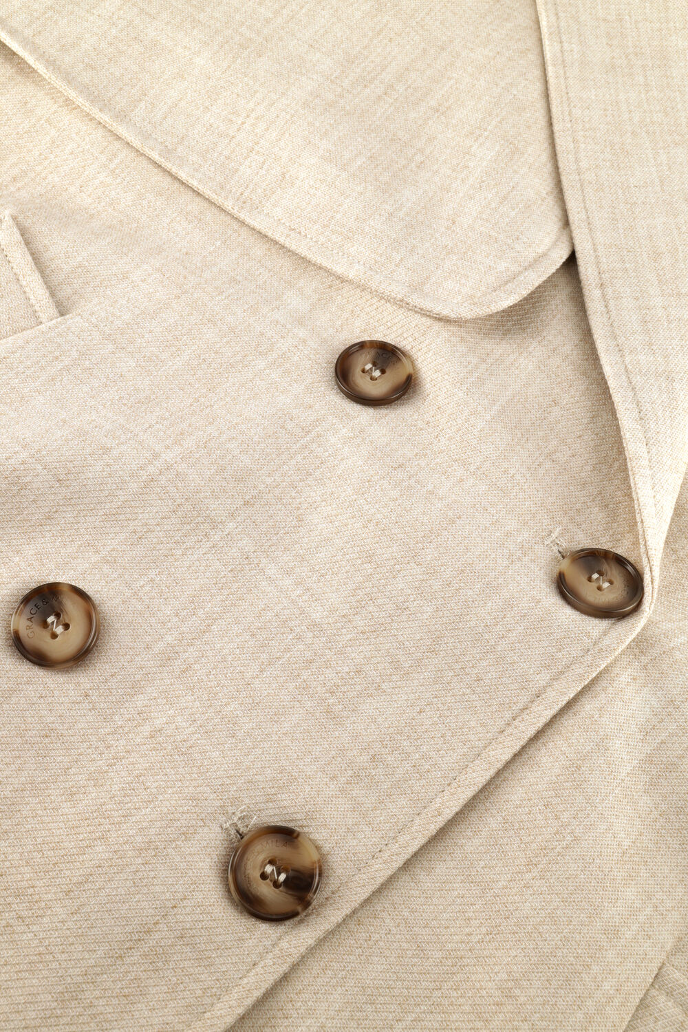 GRACE & MILA Trenchcoats SS26111004 en beige - large