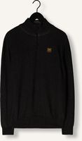 Donkergrijze PME LEGEND Trui HALF ZIP COLLAR COTTON PLATED Donkergrijze PME LEGEND Trui HALF ZIP COLLAR COTTON PLATED - medium