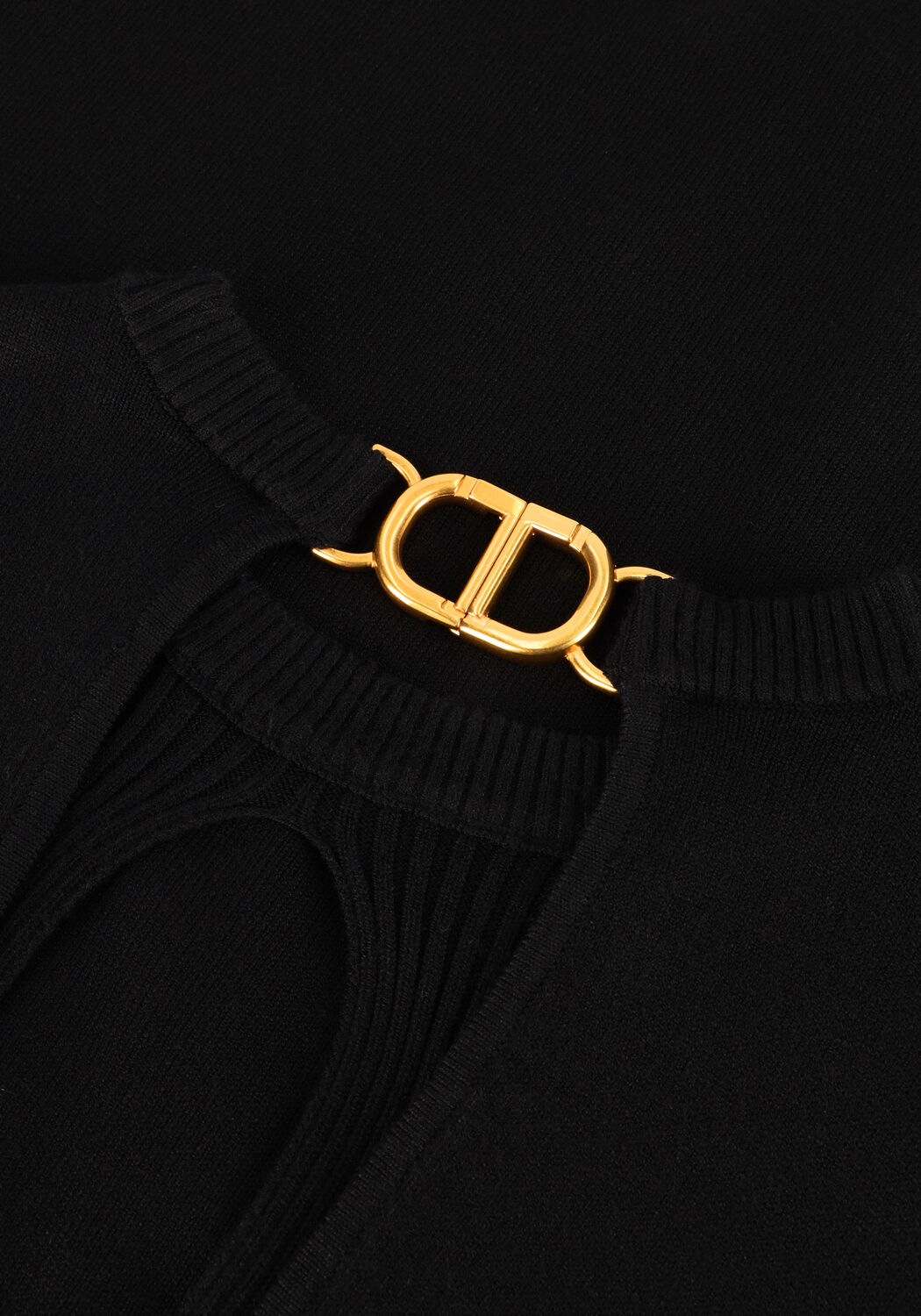 TWINSET MILANO Robe midi 242TT3160 en noir - large