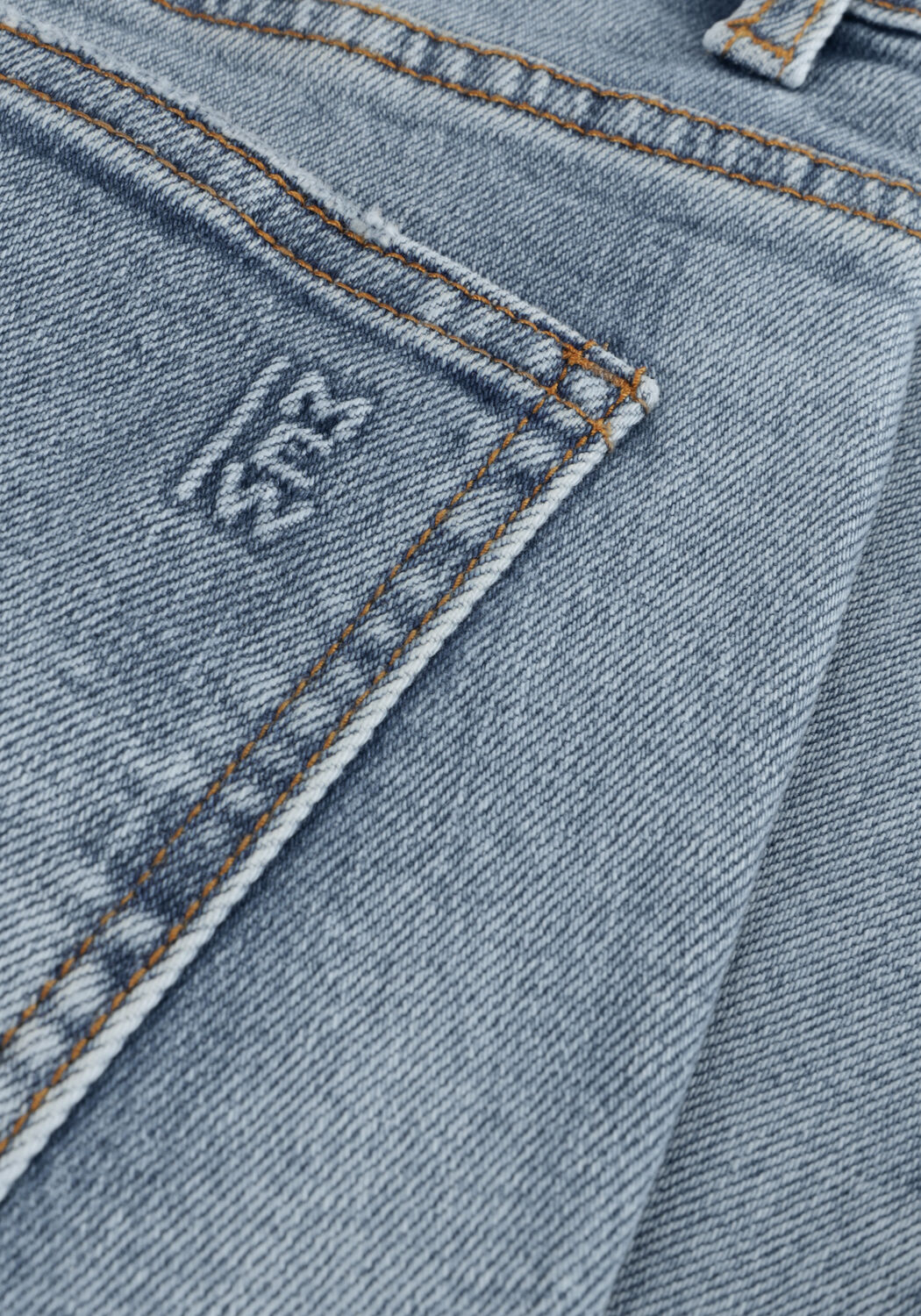 Lichtblauwe MY ESSENTIAL WARDROBE Mom jeans MOMMYMW 144 HIGH STRAIGHT Y - large