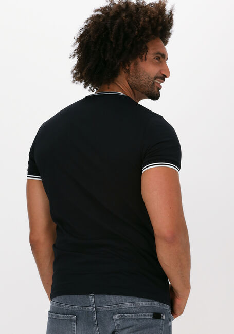 Zwarte FRED PERRY T-shirt TWIN TIPPED T-SHIRT - large