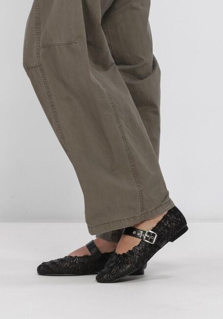 Zwarte NOTRE-V Ballerina's POPPER - large