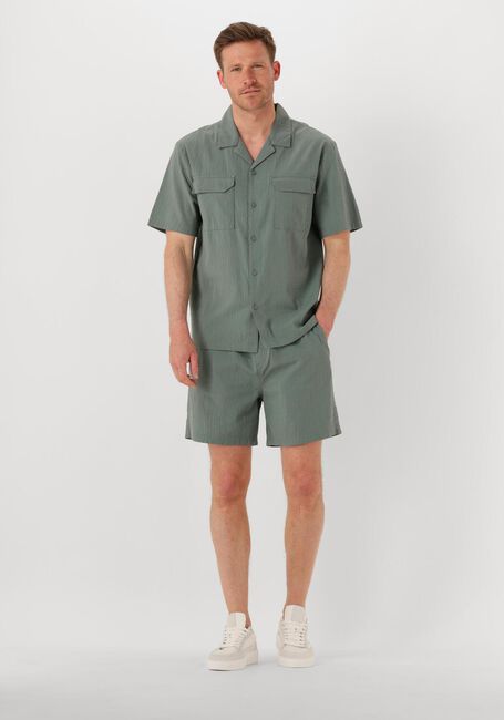 PURE PATH Pantalon courte REGULAR FIT PULL ON SHORTS en vert - large