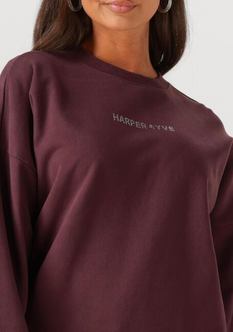 HARPER & YVE Chandail RHINESTONE-SW Bordeaux - large