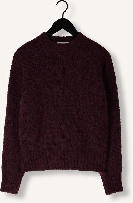 Bordeaux BY-BAR Trui SONNY BULKY PULLOVER Bordeaux BY-BAR Trui SONNY BULKY PULLOVER - large