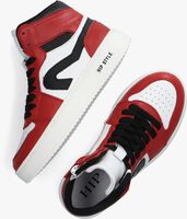 Rode HIP Hoge sneaker H1665 - medium