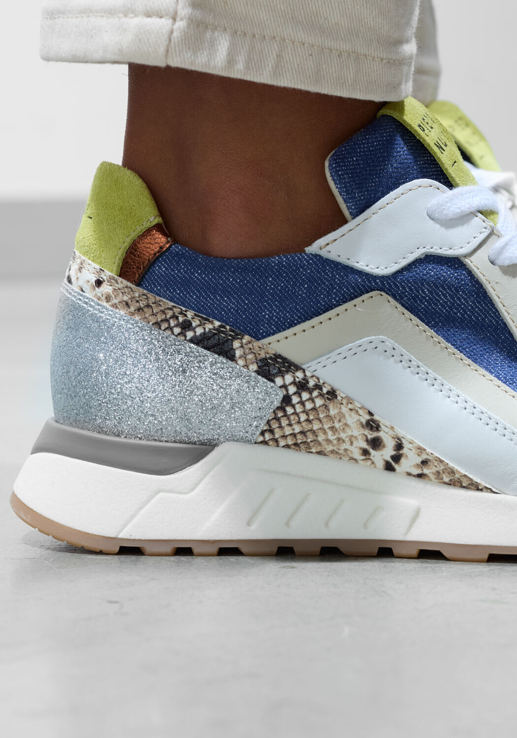 Zilveren PIEDI NUDI Sneakers SELVA 17.09 - large