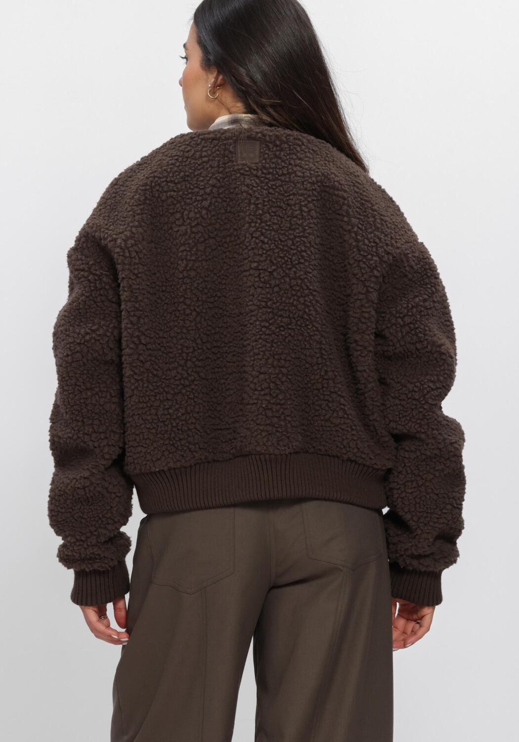 Bruine SECOND FEMALE Jassen BERGEN JACKET - large