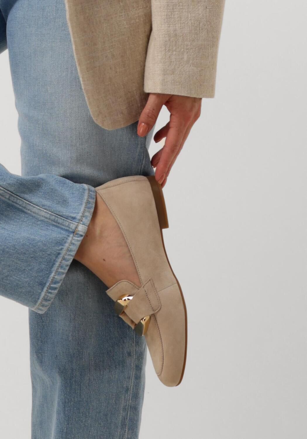 GABOR 215 Loafers en beige - large