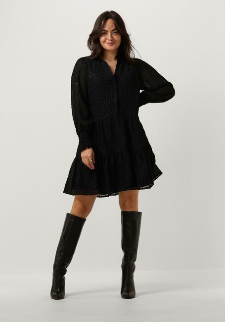 Zwarte NEO NOIR Mini jurk BLUNT GLAM DRESS - large