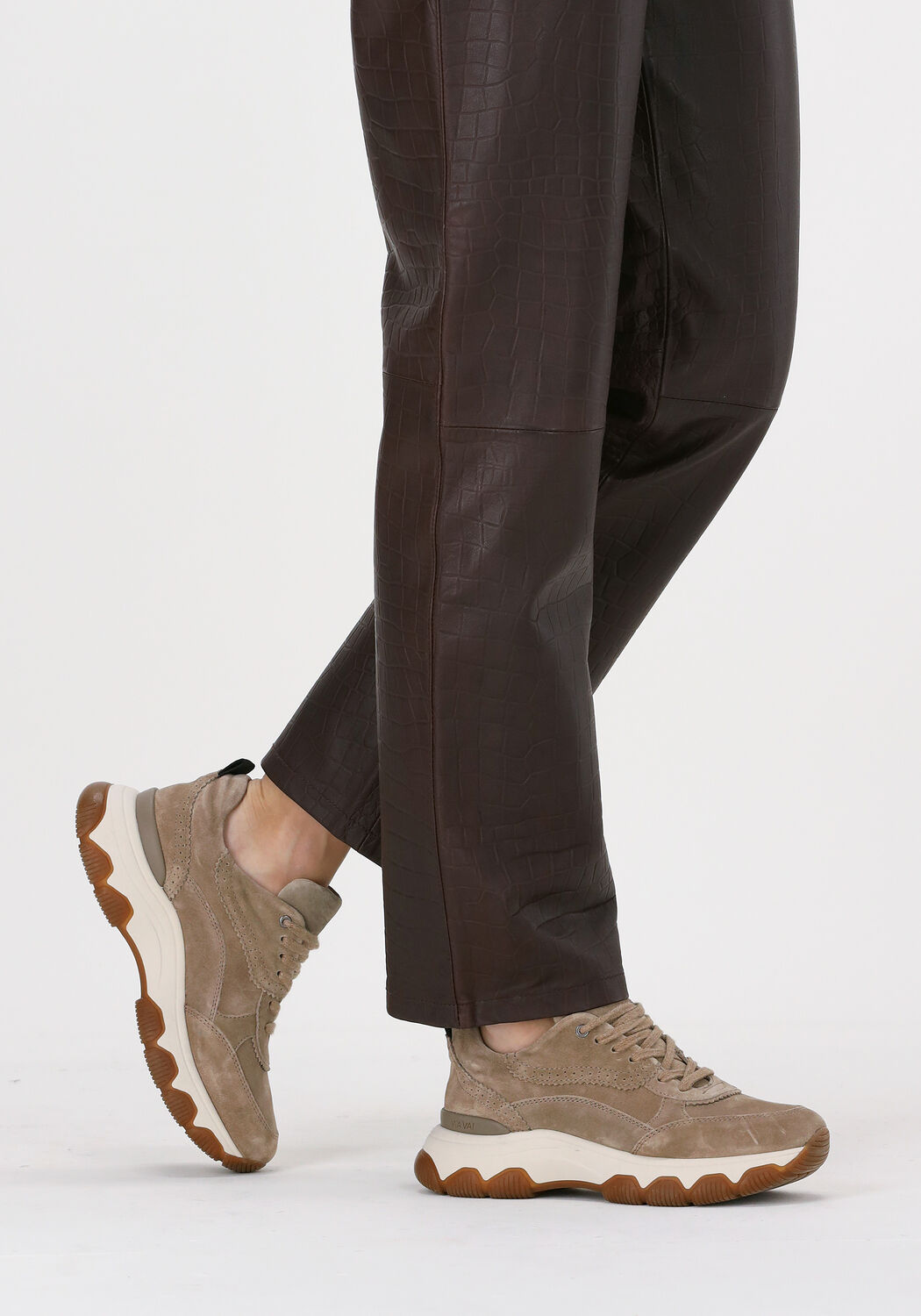 Taupe VIA VAI Sneakers COCO TESS - large