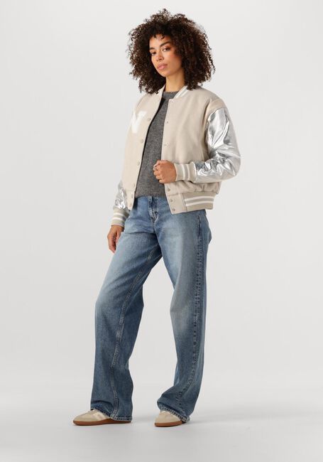 Blauwe LEE Wide jeans RIDER LOOSE - large