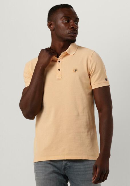 CAST IRON Polo SHORT SLEEVE POLO INJECTED COTTON PIQUE en orange - large
