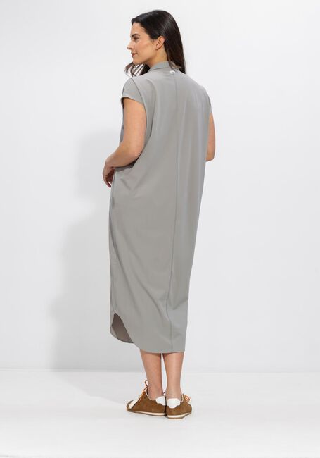 Grijze PENN & INK Midi jurk DRESS - large