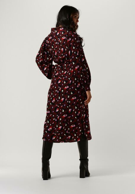 POM AMSTERDAM Robe maxi DRESS 7056 en rouge - large