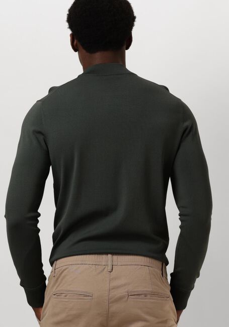 Donkergroene GENTI Trui K1148-3260 - large
