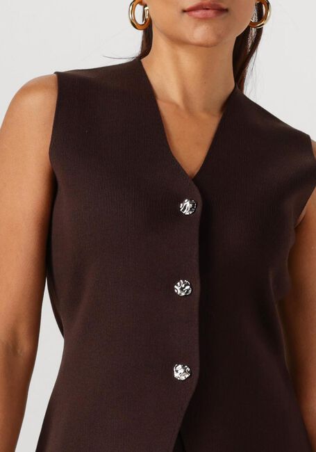 Bruine NEO NOIR Gilet SWAY SMOOTH KNIT WAISTCOAT - large