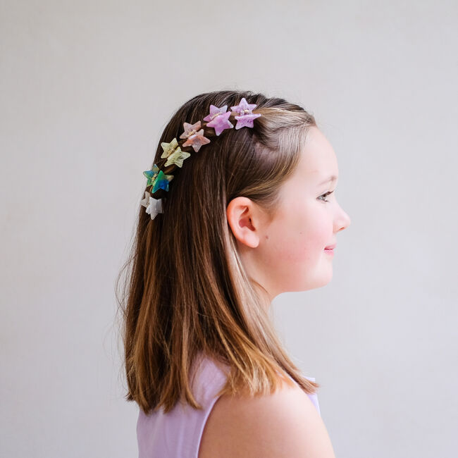 Multi Mimi & Lula Haaraccessoires STAR MINI CLAW CLIPS - large