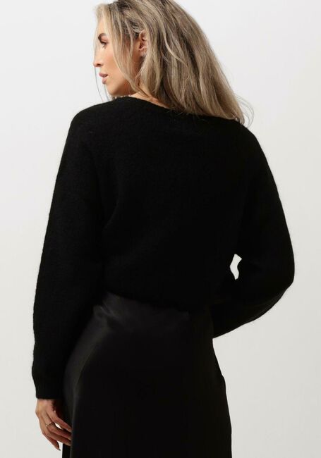 SECOND FEMALE Pull BROOKY KNIT en noir - large